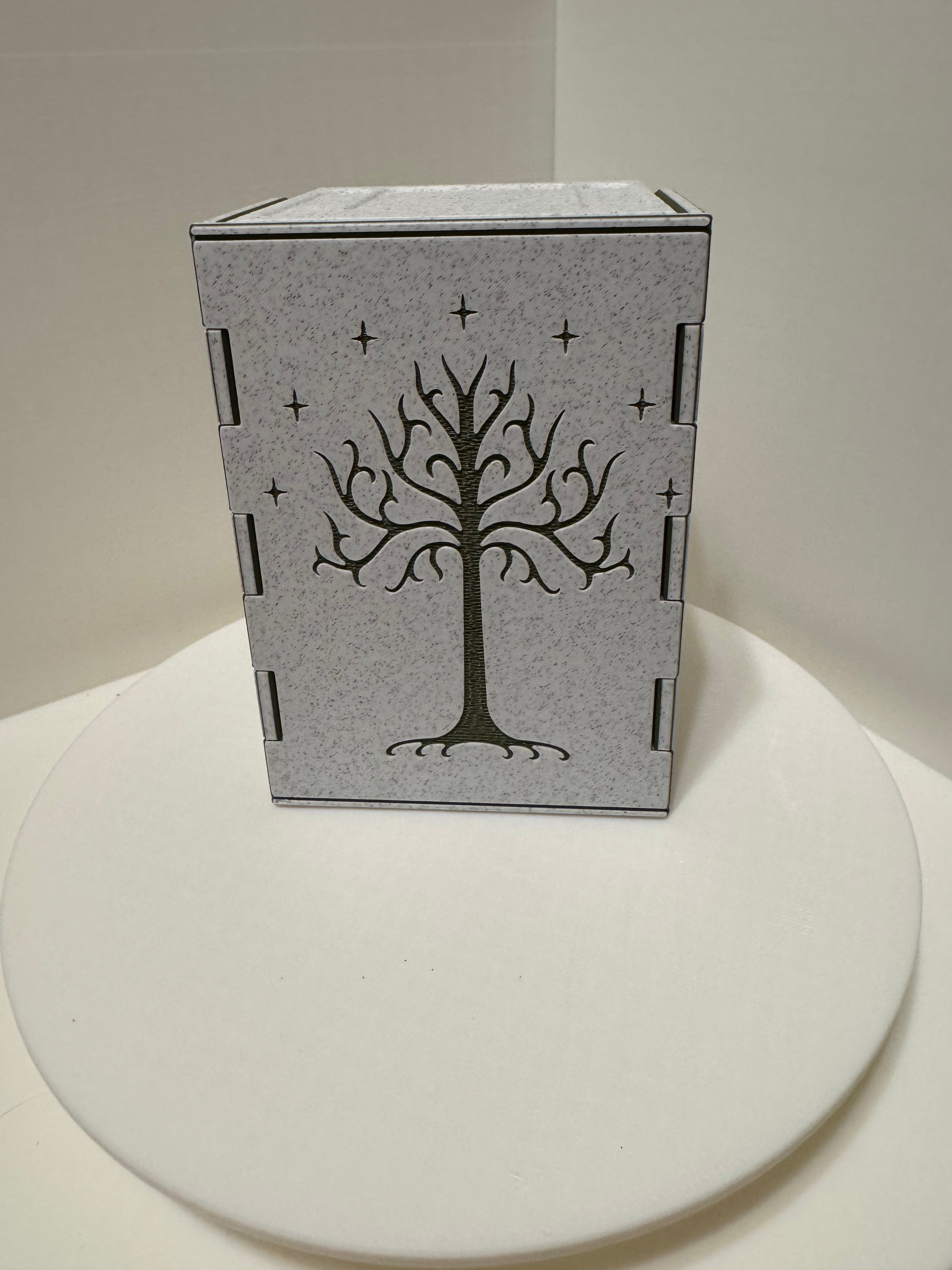 Marble Galadriel Magnetic Deck Box