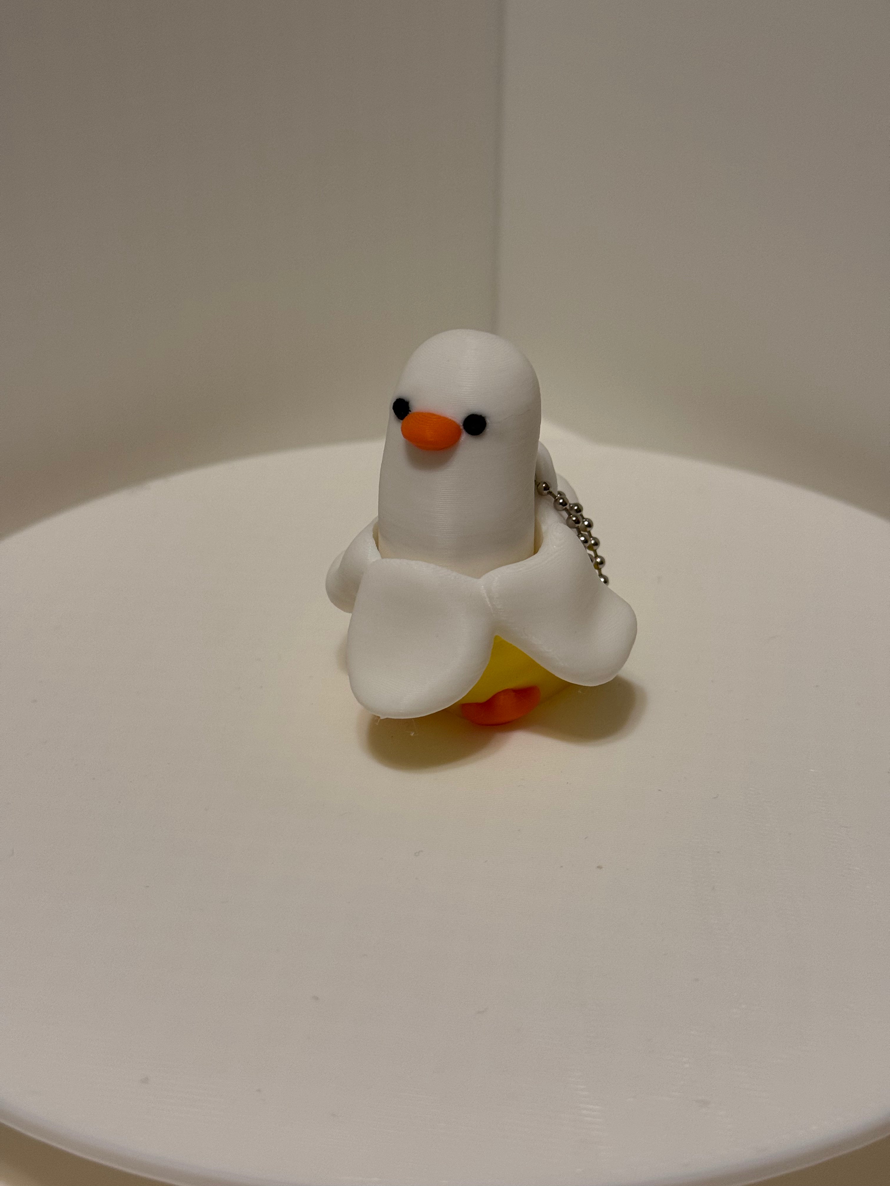 Duck keychain clicker